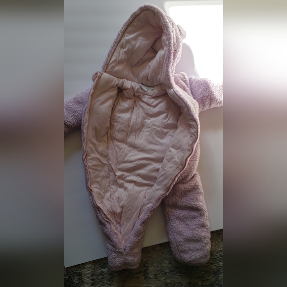 Koala Baby purple/white Snowsuit 18-24 months - Picture 5 of 6